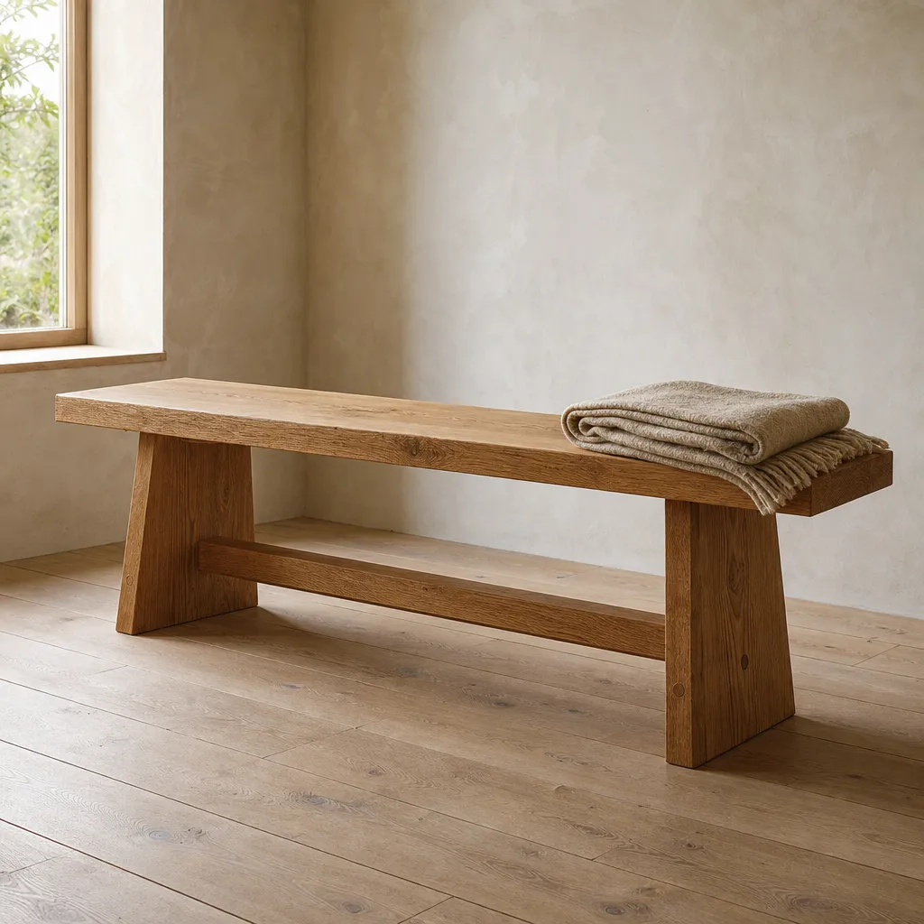 Oak Dining Bench