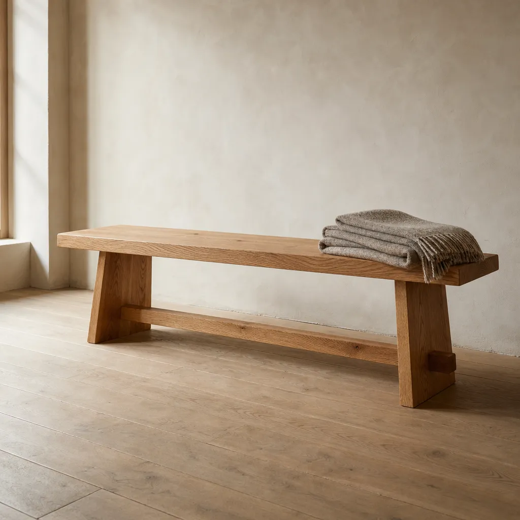 Oak Dining Bench