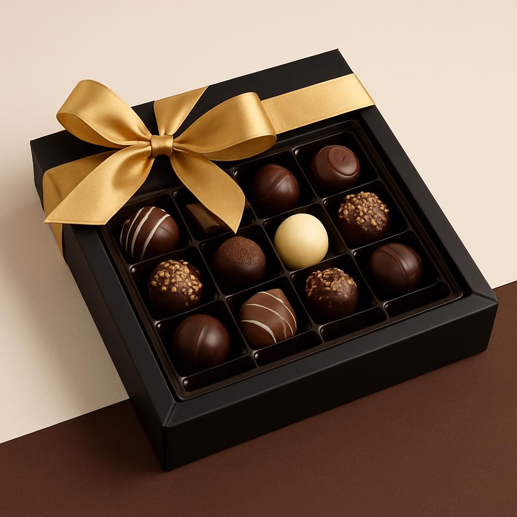 Pralinask efter eget val