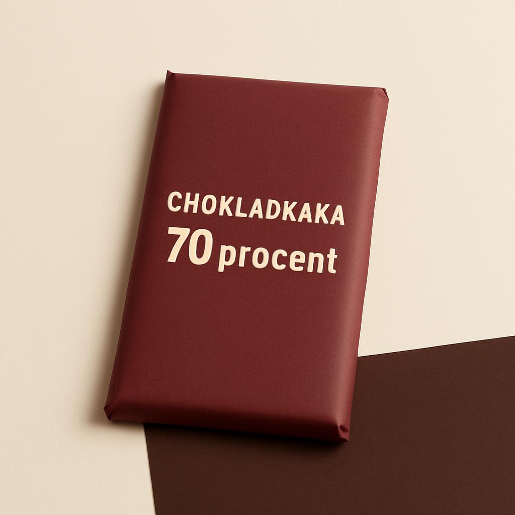 Chokladkaka 70 procent
